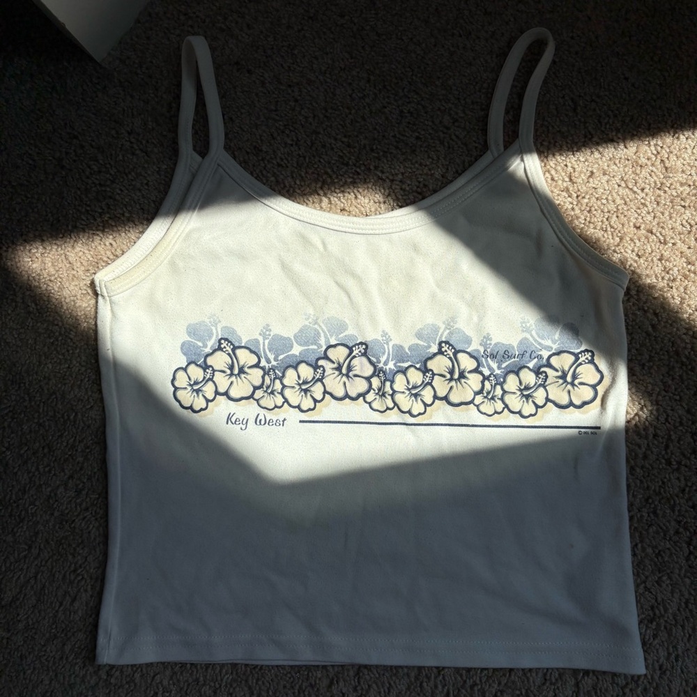Floral Camisole - Cream